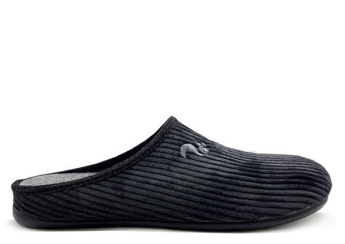 thies 1856 ® Eco Cord Slipper vegan dark grey (W/M/X) from COILEX