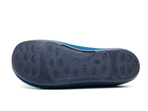 thies 1856 ® Recycled PET Slipper vegan navy (W/M) from COILEX