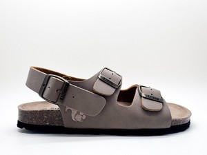 thies 1856 ® Eco Bio Backstrap Sandal vegan elephant grey from COILEX