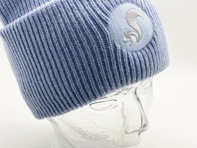 thies Eco Wool Beanie blue fog from COILEX