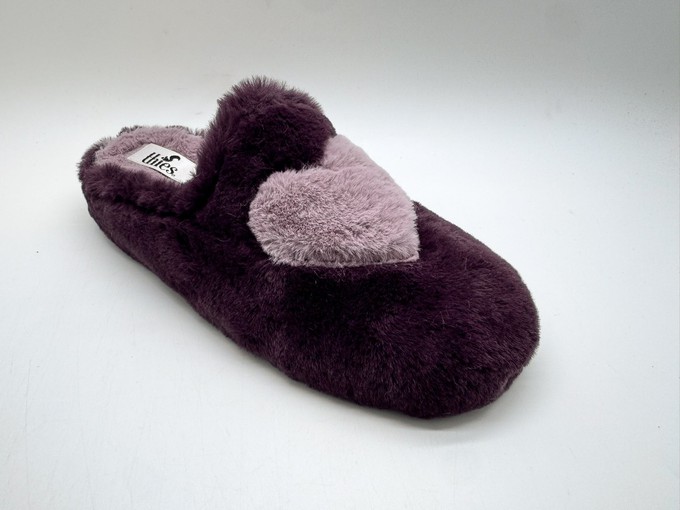thies 1856 ® Rec Heart Slipper bordeaux love from COILEX