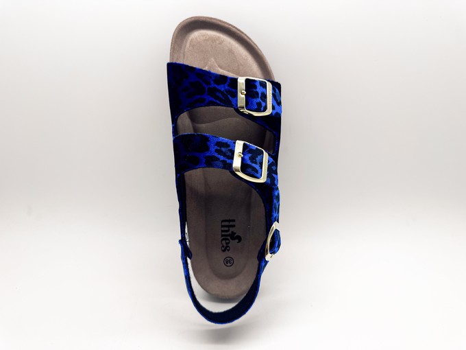 thies 1856 ® Rec Backstrap Leo Sandal blue leo from COILEX