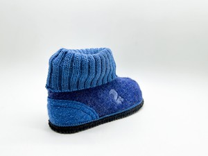 thies 1856 ® Mountain Wool Slipper Boot denim blue (K) from COILEX