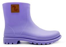 thies ® Bio Rainboot lavender vegan (W) | 100% waterproof biodegradable rainboots via COILEX