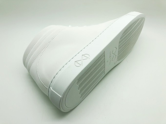 nat-2™ Sleek vegan white reflective (W/M/X) from COILEX