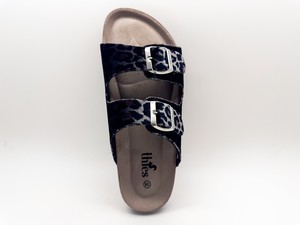 thies 1856 ® Rec Velvet Leo Sandal grey leo from COILEX