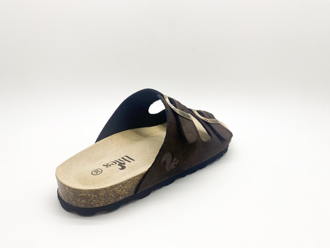thies 1856 ® Eco Bio Rec Sandal vegan chocolate from COILEX