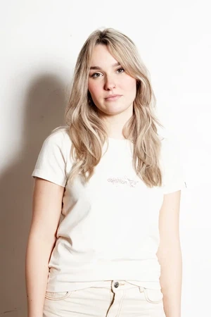 Duurzaam T-shirt Hille | creme from common|era sustainable fashion