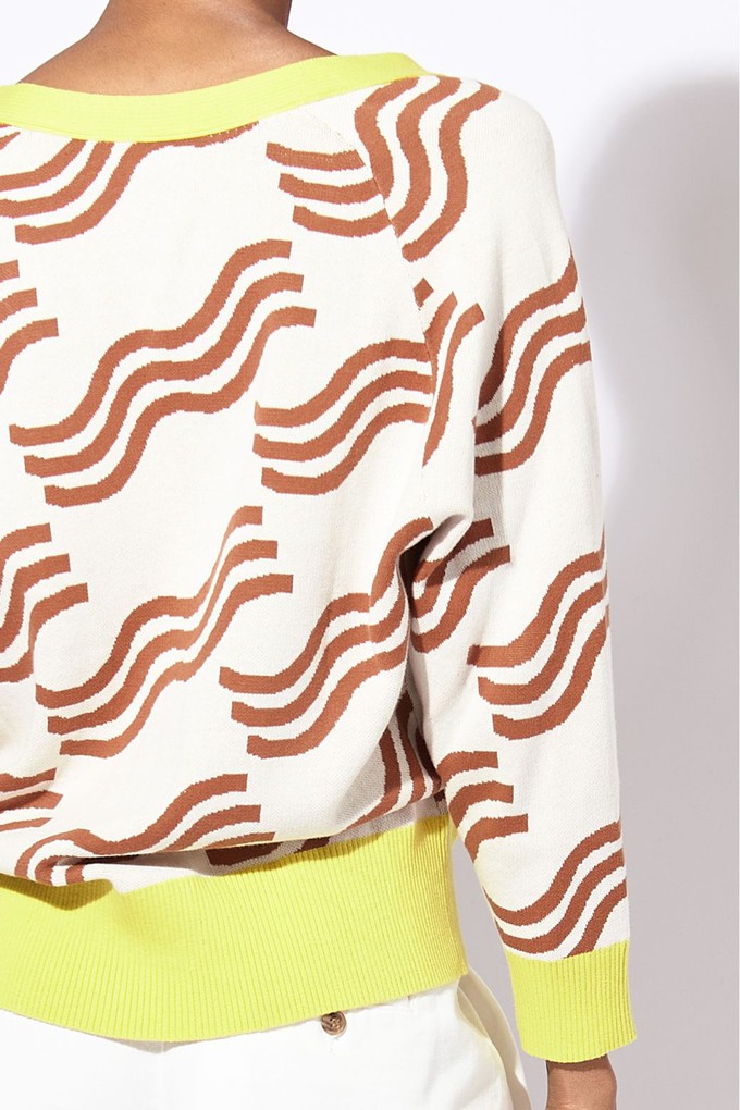 CARAMEL LIME NOTO EL MAR JUMPER from Cool and Conscious