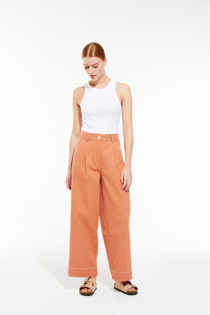 TERRACOTTA VICTOR DUNE PANTS from Cool and Conscious