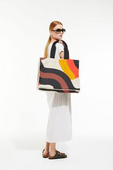 ORANGE BARTH BAIGNADE BAG via Cool and Conscious