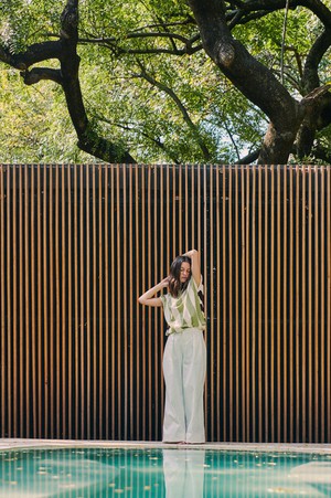 GREEN RIVIERA BUREN TOP from Cool and Conscious