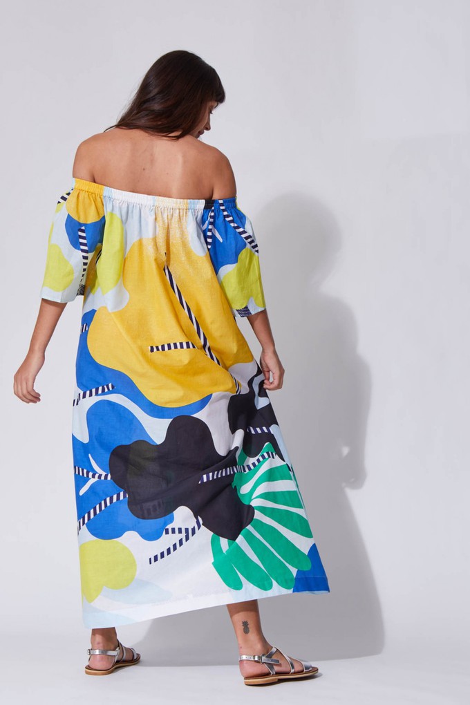 Jungle multicolor dress from Cool and Conscious