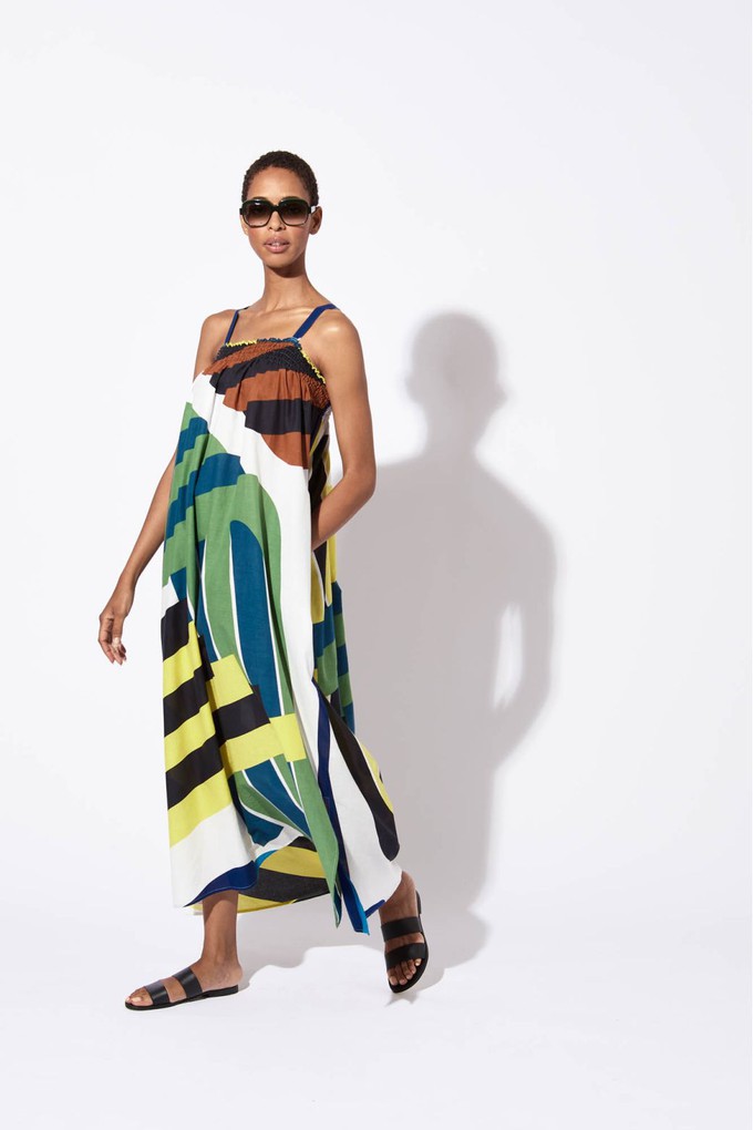 LIME IRIS ALTO DRESS from Cool and Conscious