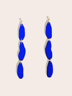 Aissa earrings - blue van Cool and Conscious
