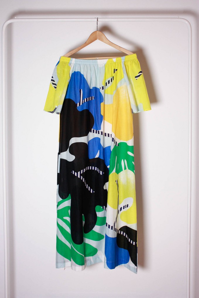 Jungle multicolor dress from Cool and Conscious