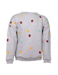 Baby Sweater "Suli" in organic cotton with dots via CORA happywear