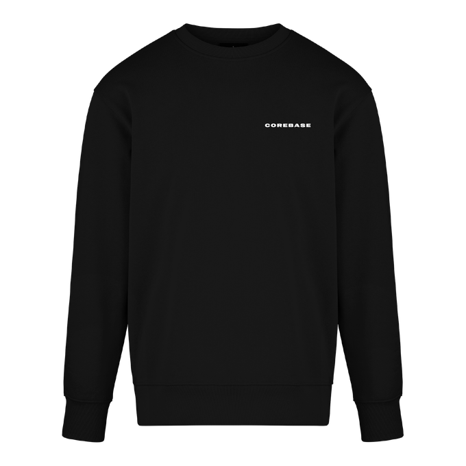 Hoodie - Unisex Oversized Fit - Black from COREBASE