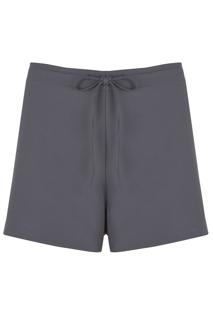 Drawstring Shorts in Slate from Cucumber Clothing