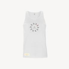 Duurzame heren tanktop – LOVE AND GRATITUDE – Daily Mantra via Daily Mantra