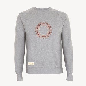 100% biologisch katoenen heren sweater – I GROW POSITIVE THOUGHTS – Daily Mantra from Daily Mantra