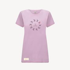 Duurzame dames t-shirt – LOVE AND GRATITUDE – Daily Mantra via Daily Mantra