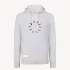 Organic cotton heren hoodie – LOVE AND GRATITUDE – Daily Mantra via Daily Mantra