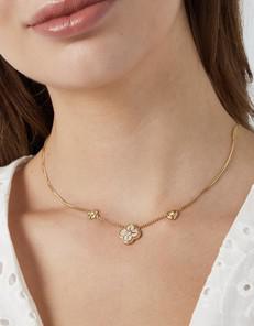 Clover Charm necklace via Dancing Moon