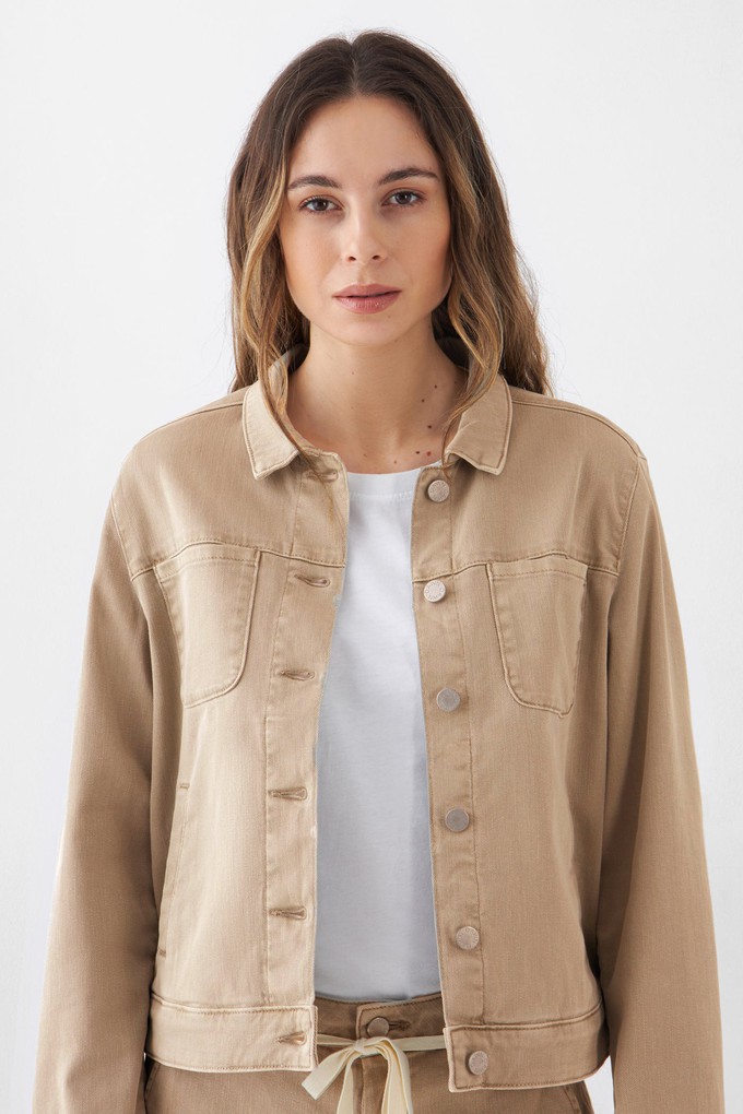 CALLISTO Jacket Soft Organic - Classic - Warm Sand from DAWN Denim