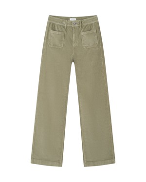 DEW Flared Corduroy - Sailor - Sage Green from DAWN Denim