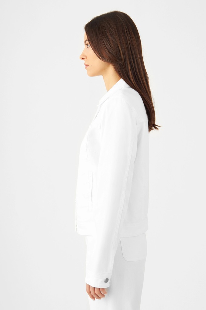 CALLISTO Jacket Soft Organic - Classic - White Denim from DAWN Denim CALLISTO Jacket Soft Organic - Classic - White Denim from DAWN Denim