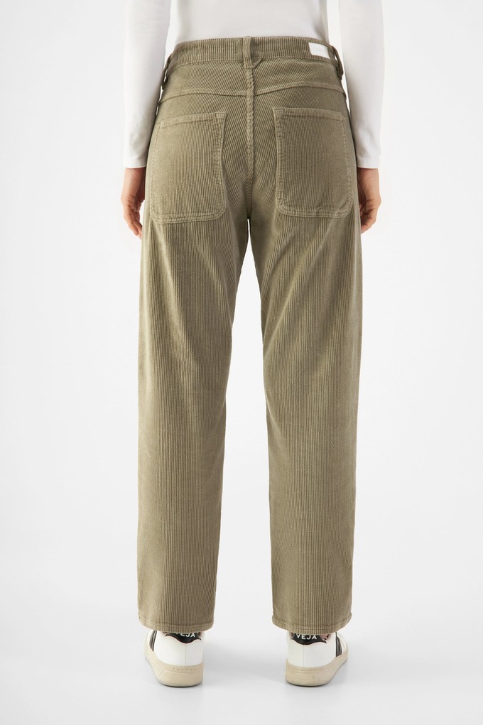 MANE Relaxed Straight Corduroy - French - Sage Green - Womenswear from DAWN Denim