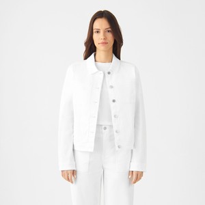 CALLISTO Jacket Soft Organic - Classic - White Denim from DAWN Denim CALLISTO Jacket Soft Organic - Classic - White Denim from DAWN Denim