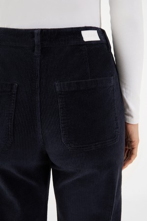 DEW Flared Corduroy - Sailor - Dark Navy from DAWN Denim