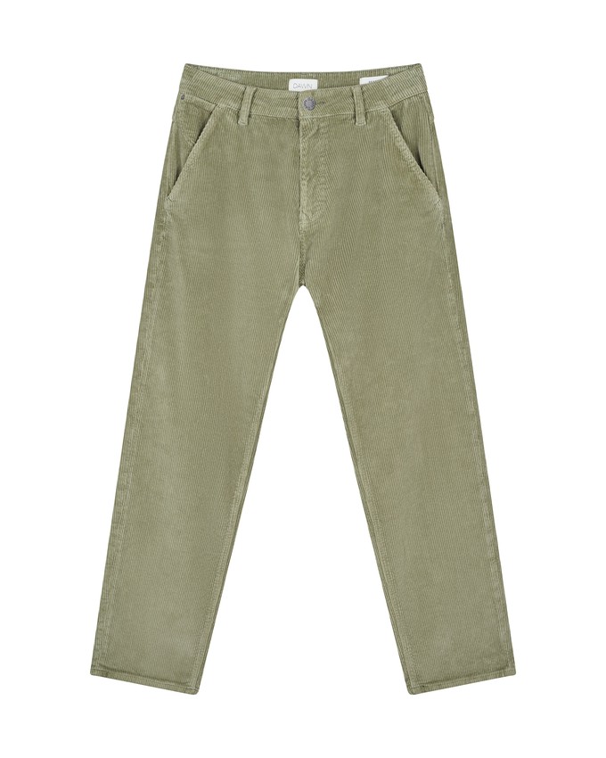 MANE Relaxed Straight Corduroy - French - Sage Green - Womenswear from DAWN Denim