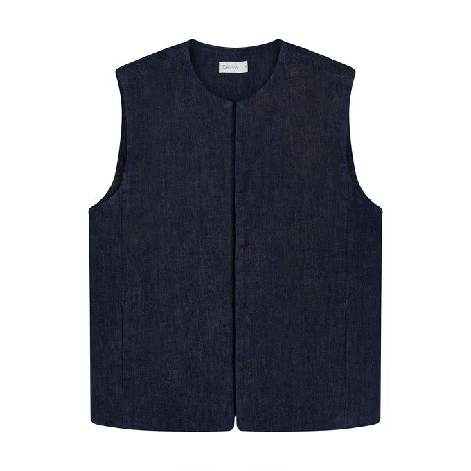 KASHEW Lightweight Hemp - Padded Vest from DAWN Denim