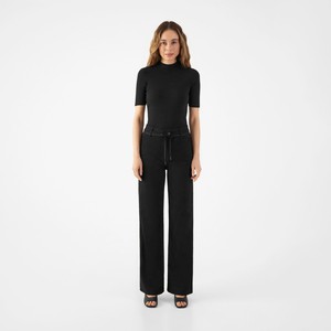 GLOW Flared Soft Tencel - Denim Chino - Vintage Black from DAWN Denim