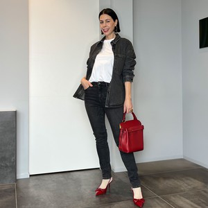 SUN UP Skinny Powerstretch - Basic - Black Denim from DAWN Denim