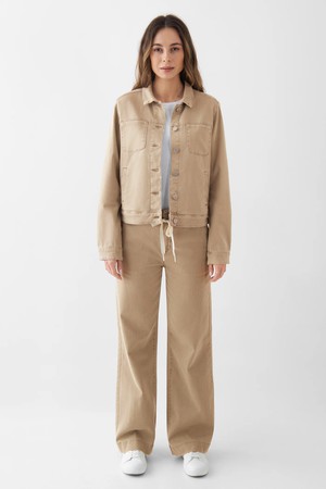CALLISTO Jacket Soft Organic - Classic - Warm Sand from DAWN Denim