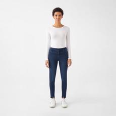 SUN UP Skinny Powerstretch - Design Details - Dark Blue via DAWN Denim