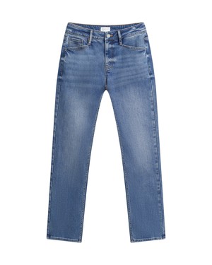 SUNSET Regular Slim Soft Tencel - Basic - Medium Blue from DAWN Denim