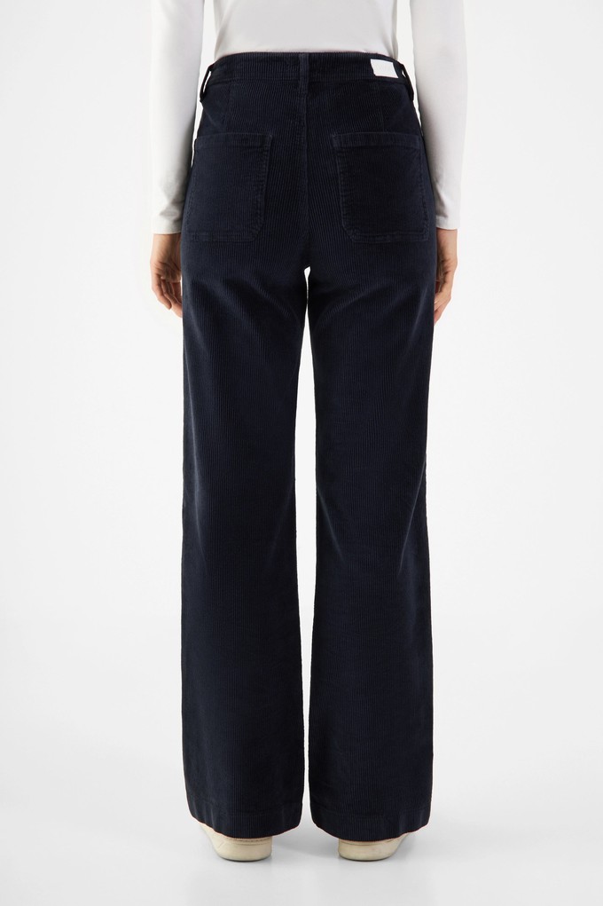 DEW Flared Corduroy - Sailor - Dark Navy from DAWN Denim