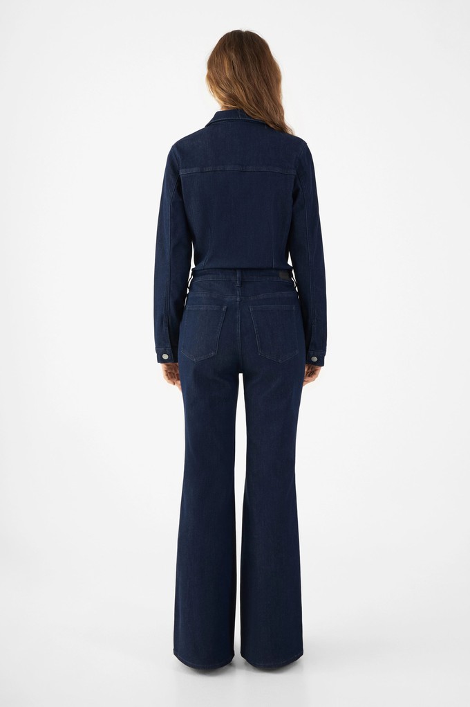 GRACE Flared Overall - Denim - Rinse Blue from DAWN Denim