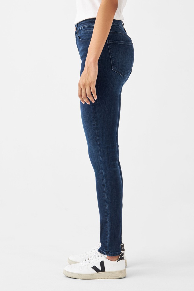 SUN UP Skinny Powerstretch - Basic - Dark Blue from DAWN Denim SUN UP Skinny Powerstretch - Basic - Dark Blue from DAWN Denim