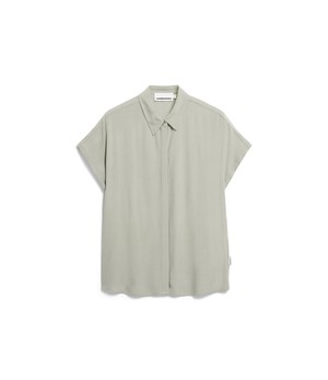 ARMEDANGELS •• Blouse LARISAANA | Seagreen from De Groene Knoop