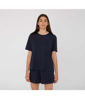 Organic Basics •• TENCEL™ Lite Tee | Navy from De Groene Knoop