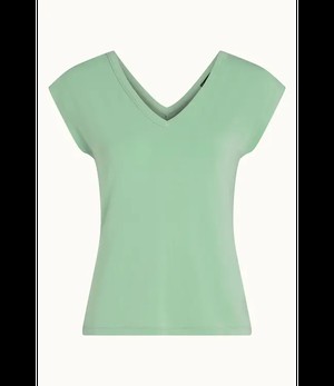 KING LOUIE •• Double V Top Caprice | Sprucestone Mint from De Groene Knoop