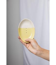 Tranquillo •• Soap Dish | Rustic Yellow via De Groene Knoop