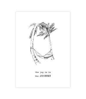 A BEAUTIFUL STORY •• Greeting Card Palmtrees from De Groene Knoop