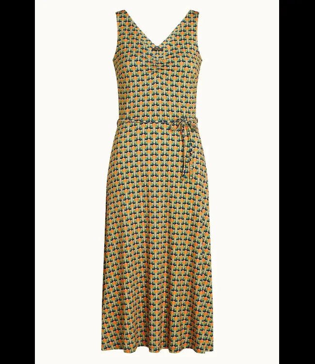 KING LOUIE •• Anna Dress Nova | Shell Orange from De Groene Knoop